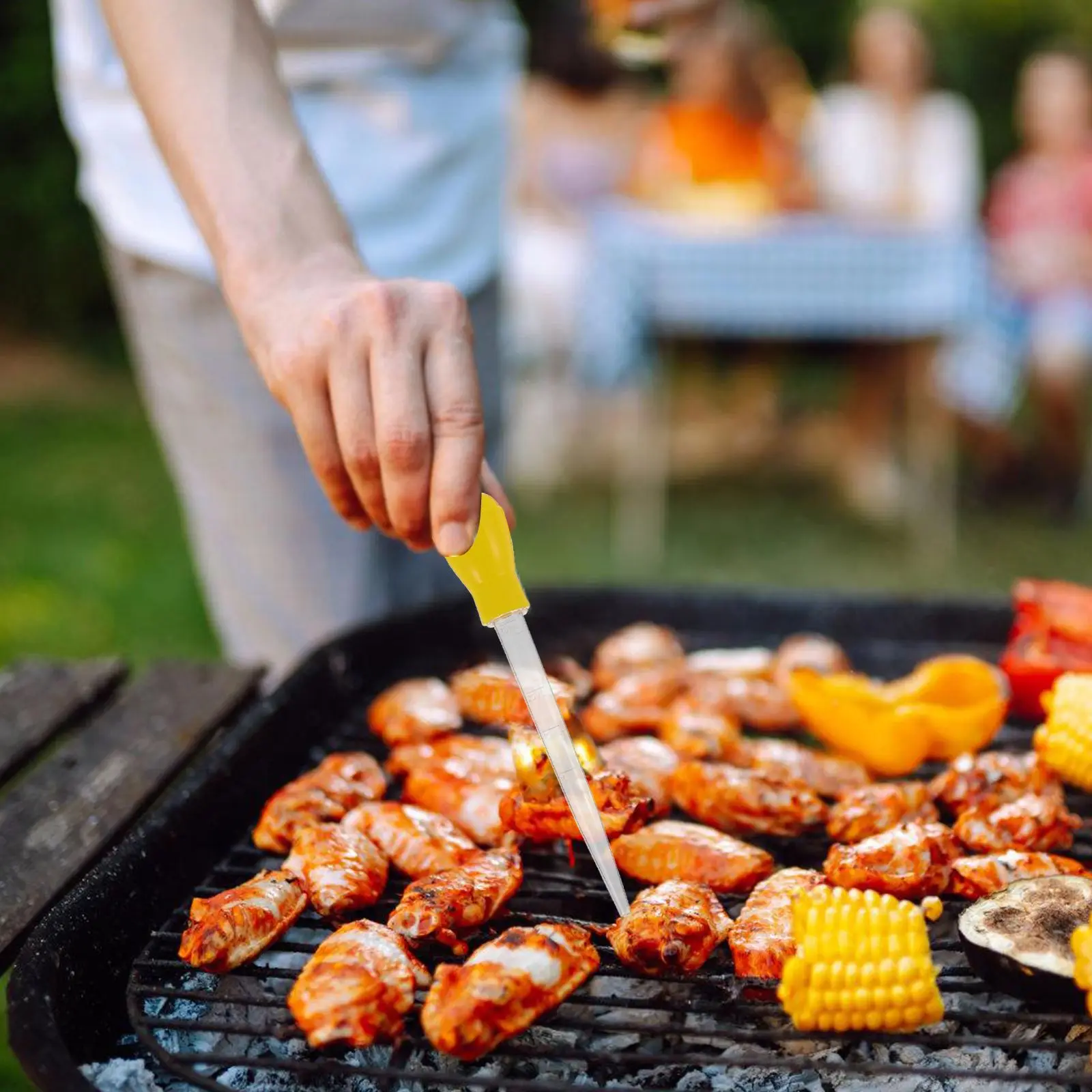 Cooking Kitchen Chicken Turkey Poultry BBQ Food Flavour Baster Syringe Tube Pump Cooking Chicken Turkey Poultry Meat BBQ Food