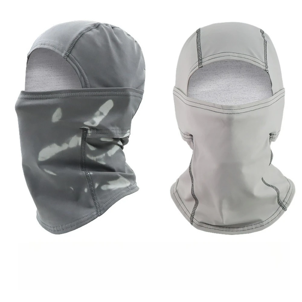 Magische, temperaturempfindliche Sturmhaube mit Wärmeaktivierung, Skimaske für Winter, Sommer, Radfahren, Motorrad, atmungsaktiv, Vollgesichtsabdeckung – Detail 8