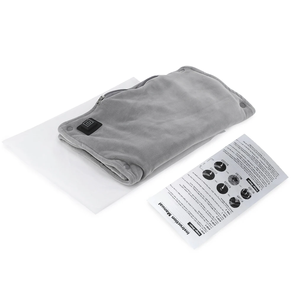 Portable Graphene Hand Warmer Thermostat Soft Heating Pad Winter Electric USB Wa