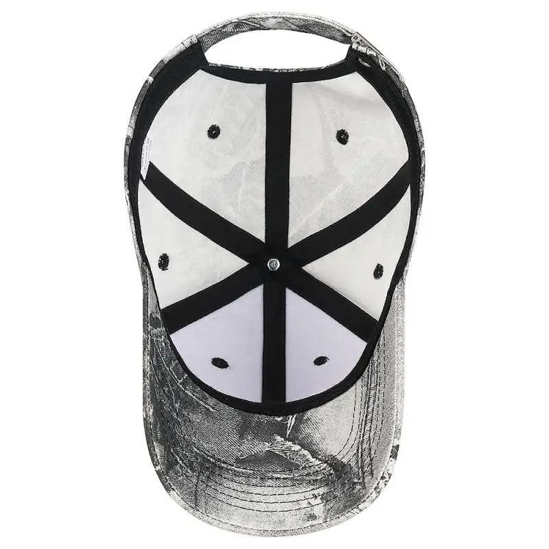 Embroidered Fish Mens Caps Camouflage Hunting Fishing Men Baseball Cap Summer Fisher Man Hat For Men Casual Bone Casquette