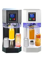 New Full Automatic Intelligent Can Sealing Machine Non Rotary Plastic PET Tin Jar Aluminum Beer Soda Cans Seamer Size Customized 1