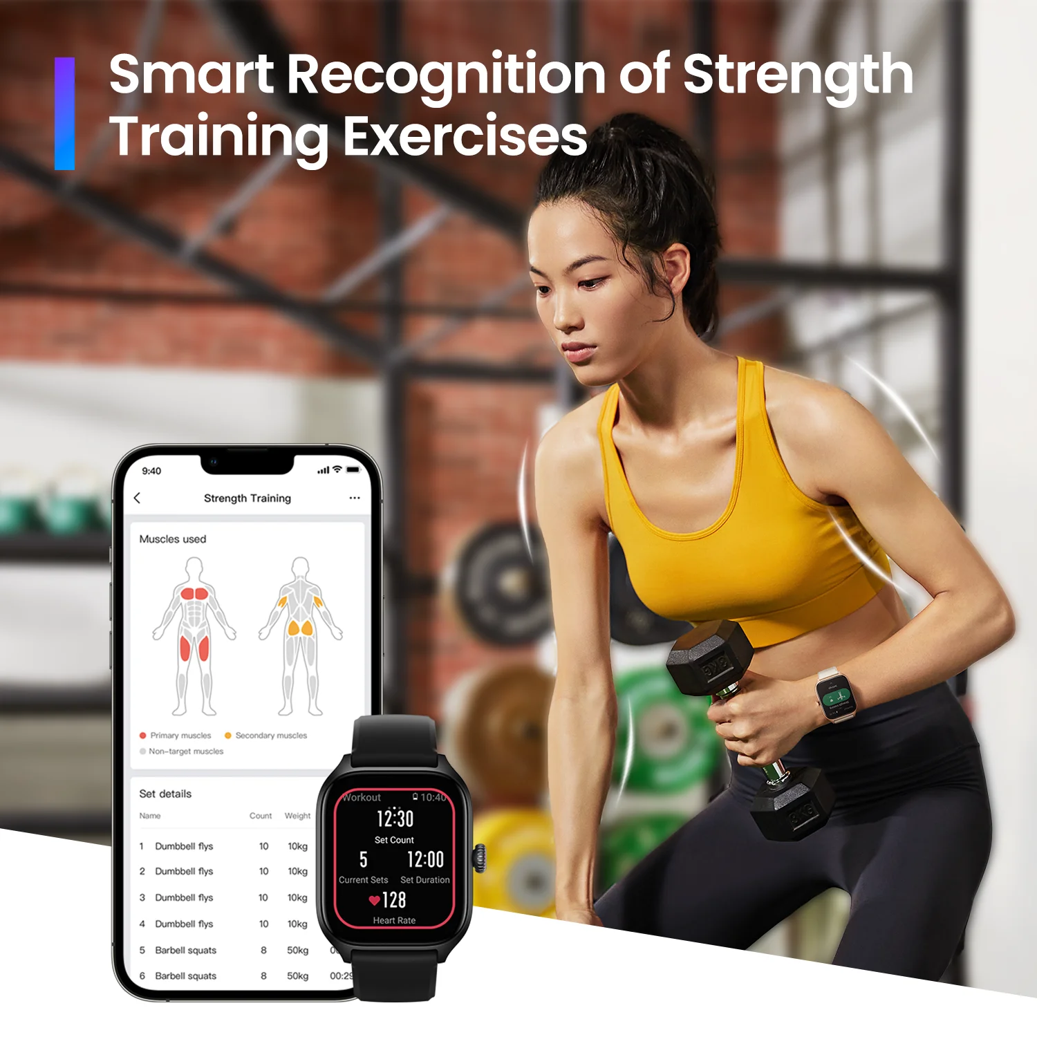 Amazfit-reloj inteligente GTS 4, dispositivo con Pantalla AMOLED grande, más de 150 modos deportivos, llamadas telefónicas, Bluetooth, para Android e IOS