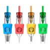POSEIDON 20Pcs/Box RS RL RM M1 Tattoo Cartridge Needle Liner Shader with Membrane Safety Cartridges Disposable for Tattoo Pen 6
