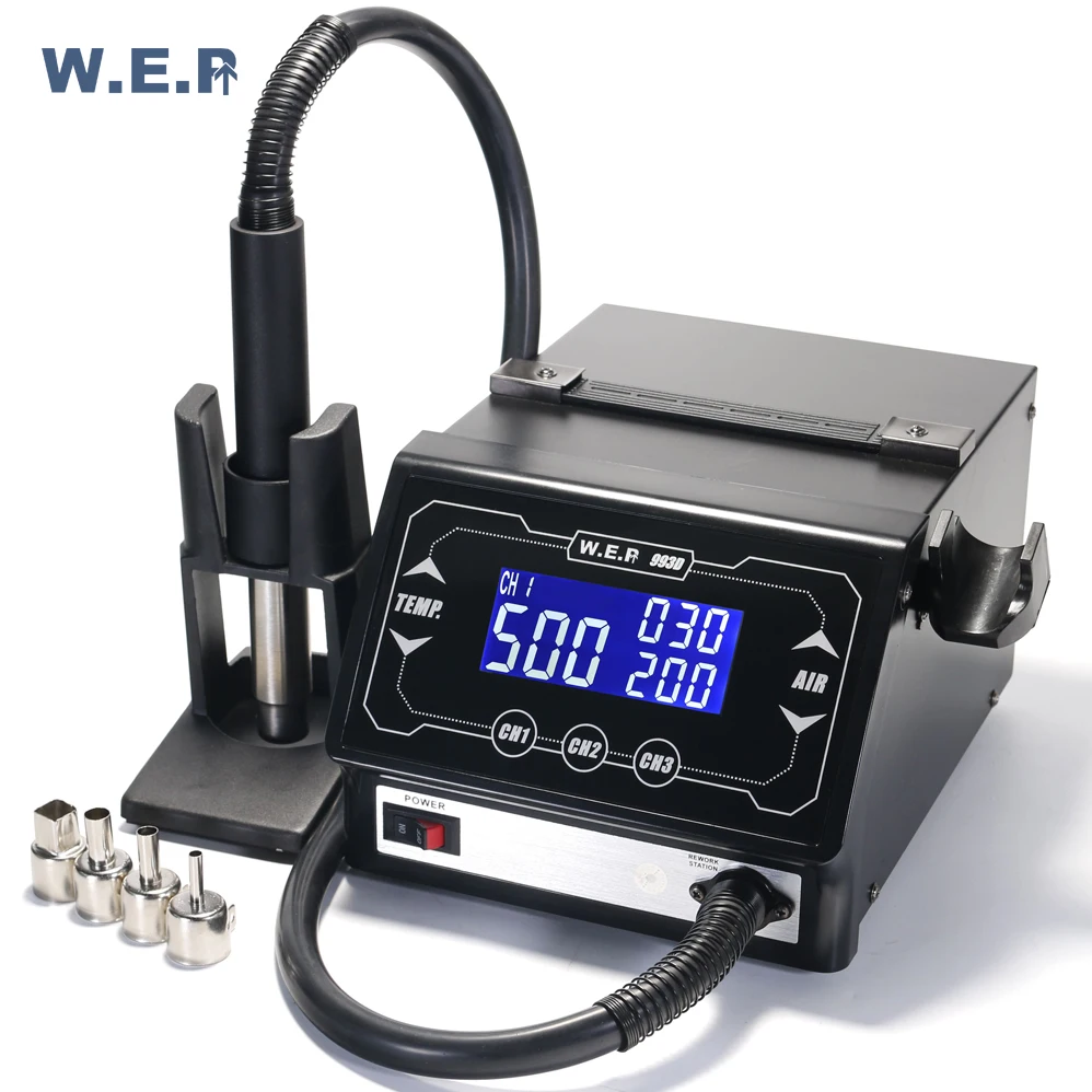 993D High Power Basic Version Hot Air Gun for Repair Cellphone Welding Machine