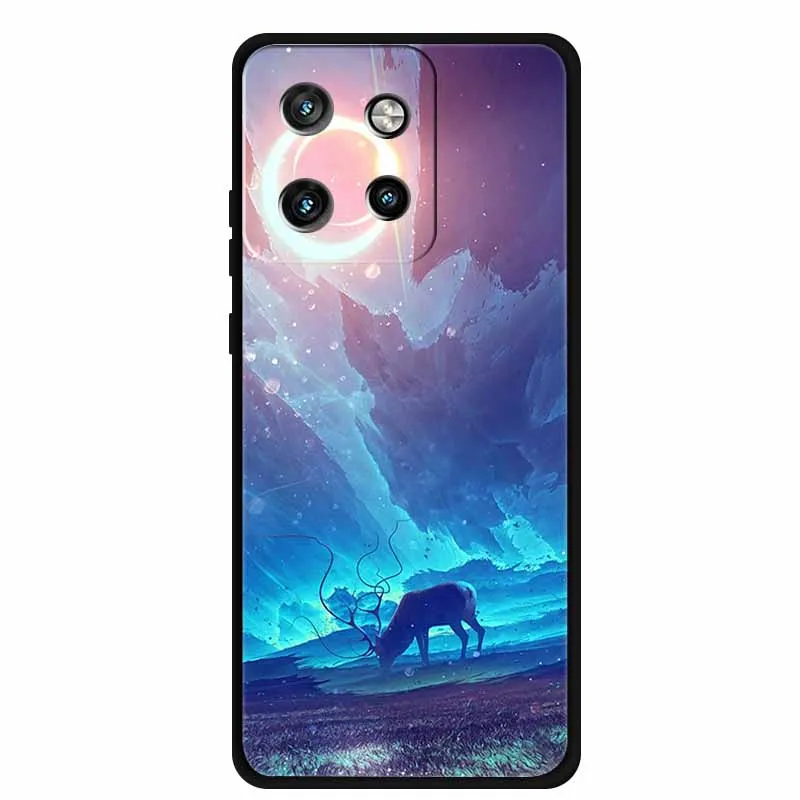 Starry Butterfly Soft Silicone Phone Case - Colorful TPU Cover