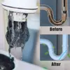 ROUE Sewer Cleaning Tool High-pressure Nozzle 5000psi Pipe Cleaner 1/4 Inch Connector 5