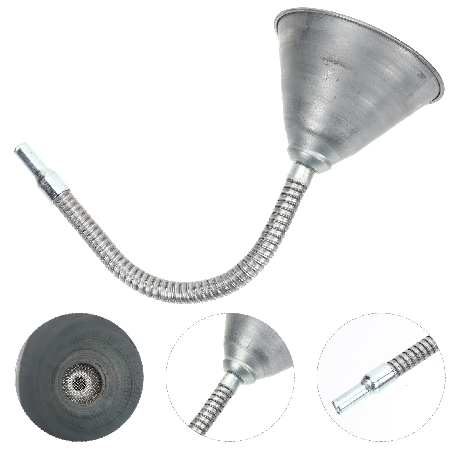 

Гибкая воронка, газовая Воронка без капли, длинная воронка, железная масляная Воронка для замены масла