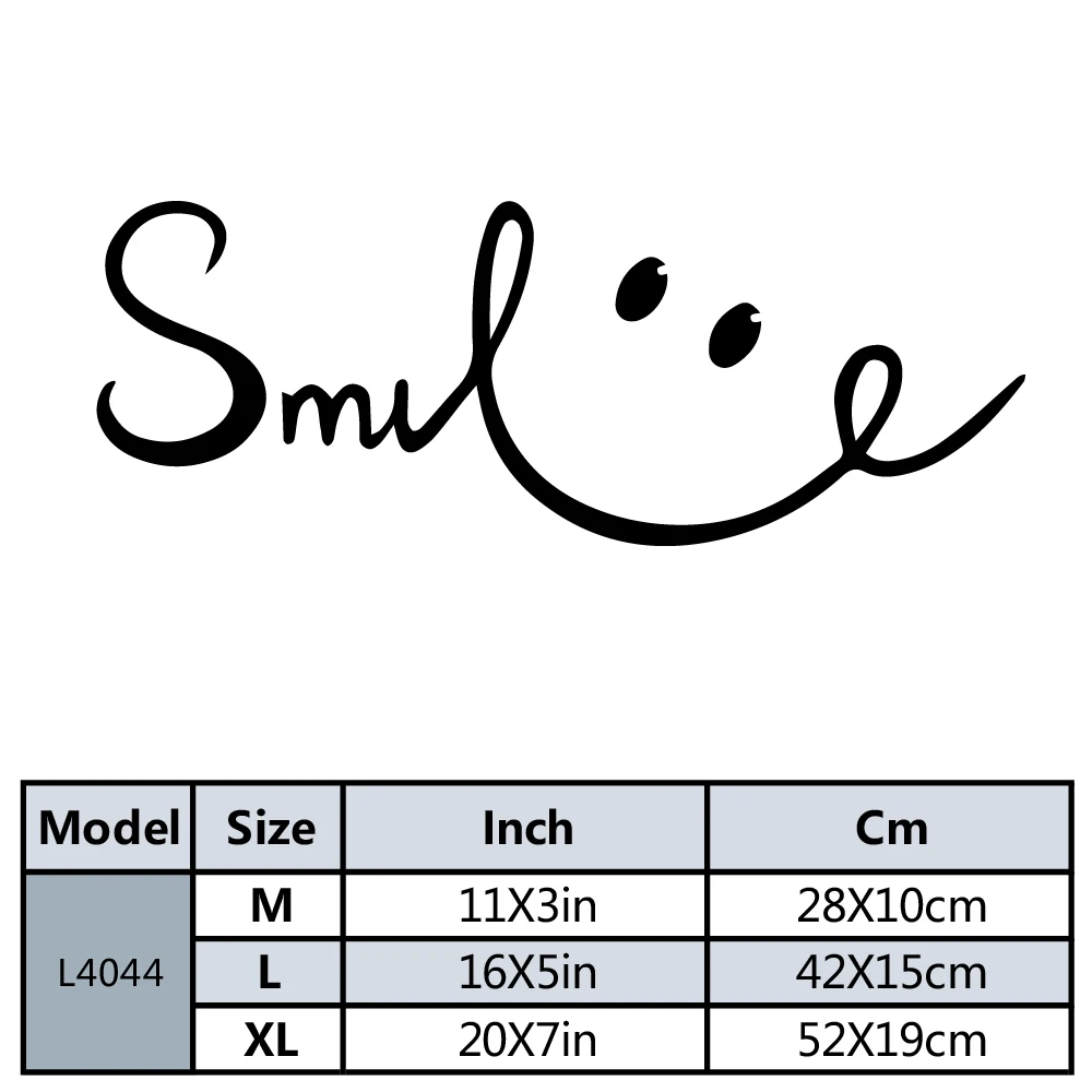 Smile Mirror Wall Sticker Removable Wall Stickers Diy Wallpaper For Hallway Wall Decoration Murals 2