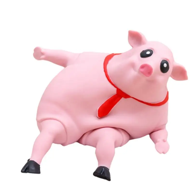 

Pig Squeeze Toys Cute Pin Pig Stretchy Ball Toys Soft Fidgety Pig Toy Squeeze Relief Toy for Kids Boys Girls Adults Children