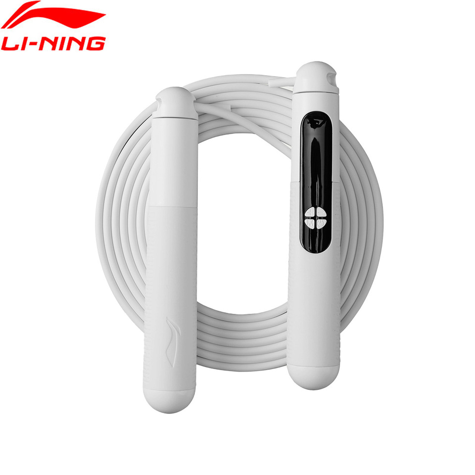 Li-Ning Men Women Jump Rope With Counter Fitness Exercise Training  LiNing Adjustable Jump Rope AQEU073