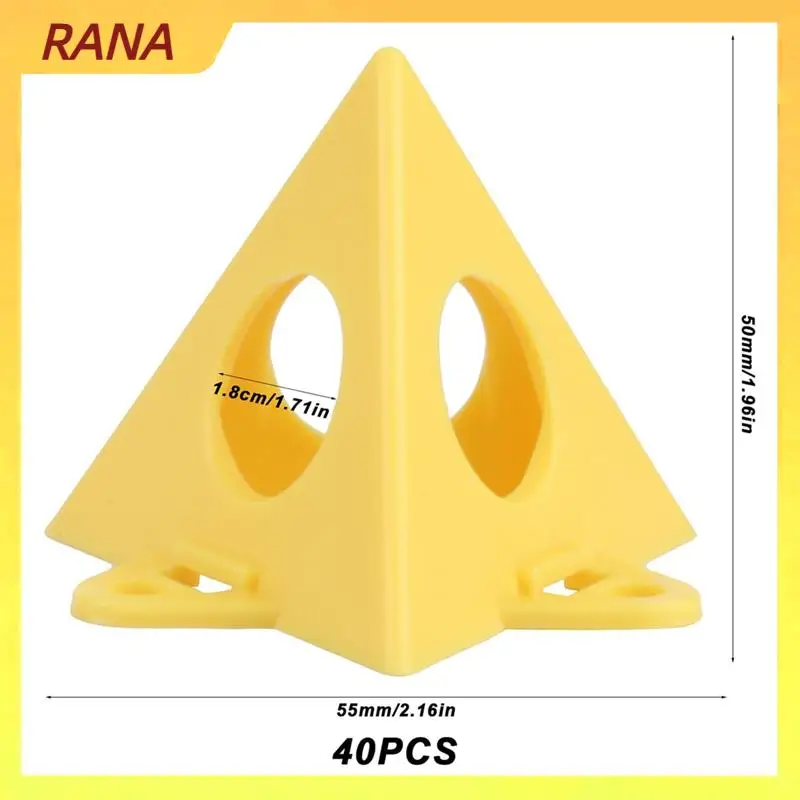 RANA 80Pcs 피라미드 스탠드, 화가 피라미드, 화가의 그림 스탠드 피라미드, 캐비닛 페인트 용 미니 콘 페인트 스탠드