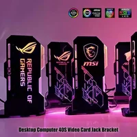 Кронштейн разъема компьютерной видеокарты, вертикальный держатель графического процессора VGA 5 В ARGB, светящиеся фигурки комиксов бренда Faith, шкаф для ПК MOD