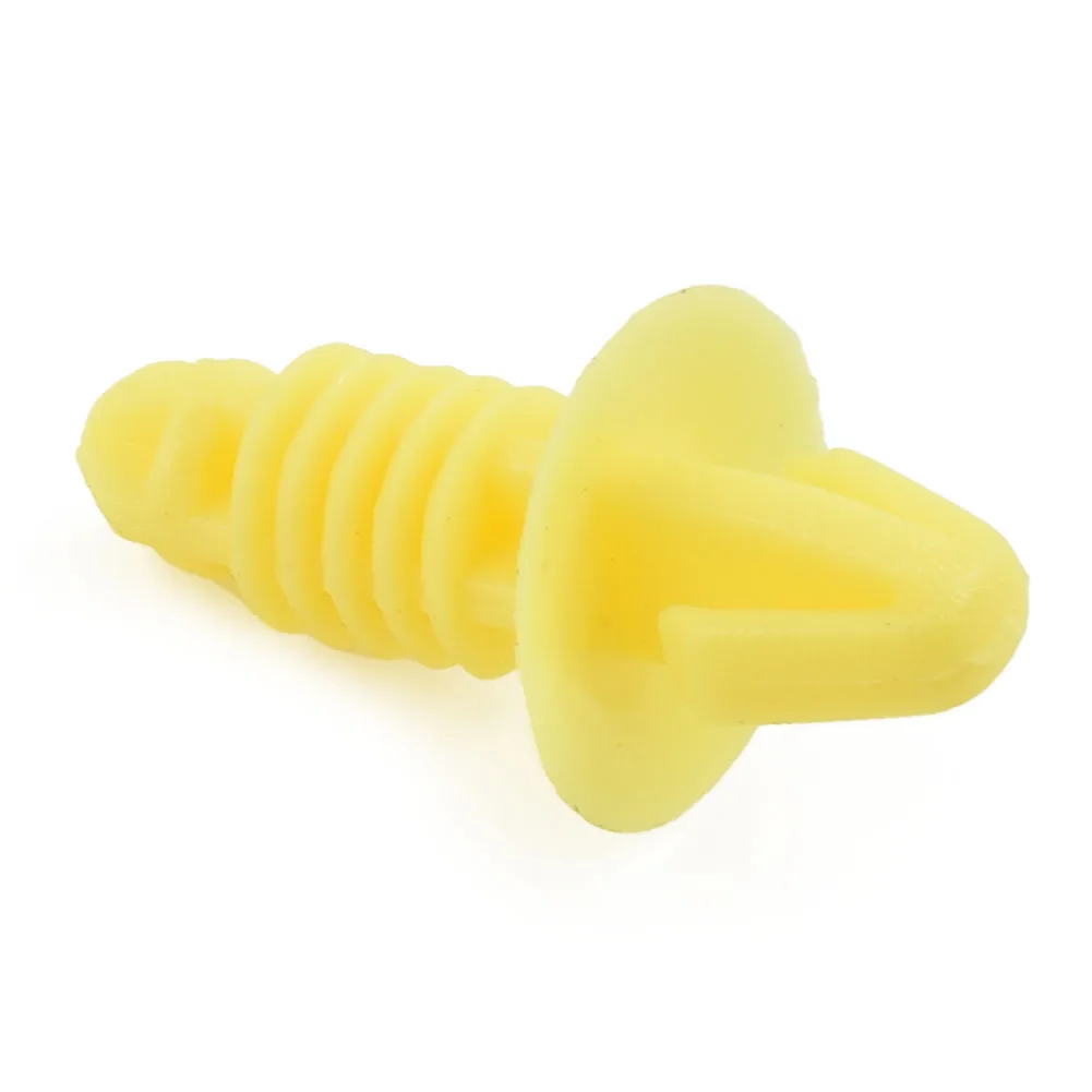 

1 шт. передний изолятор приборной панели, зажимы для планшетов Ford Focus, пластиковый желтый автомобильный зажим для крепления интерьера