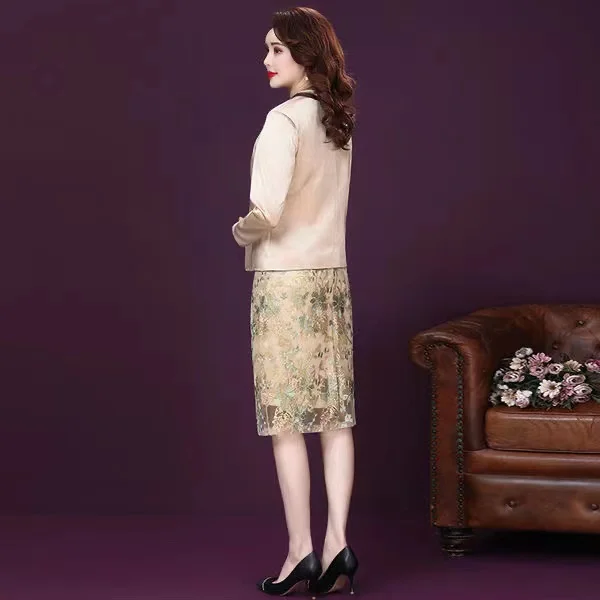 High Quality Womens Dress Suit Women Clothing Dress Suit Autumn 2