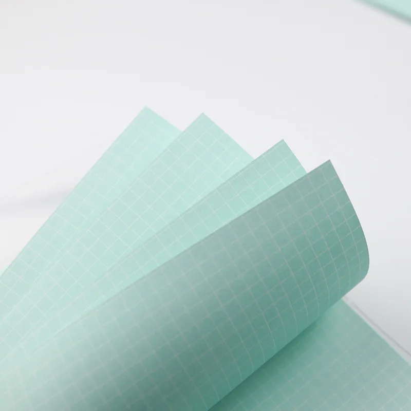 Kawaii A5 A6 Loose Leaf Notebook Refill - 40 Sheets of Spiral Binder Index Paper with Line, Grid, and Blank Pages
