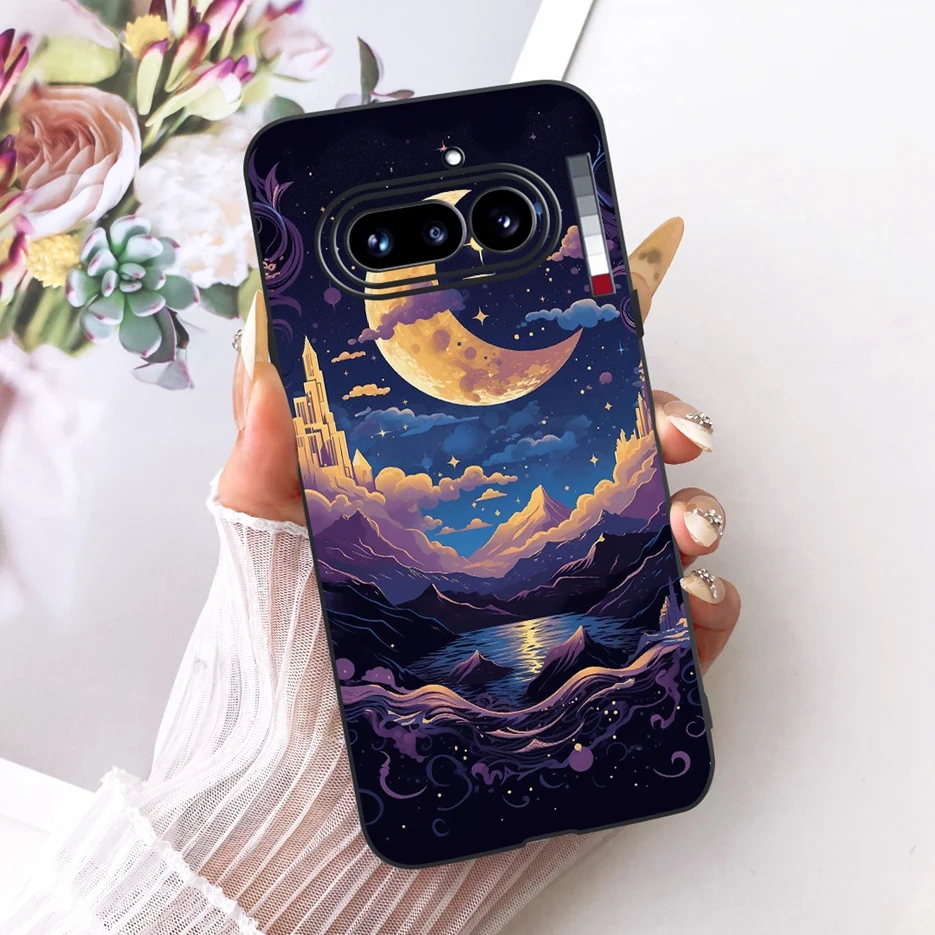 Cute Lion Fashion Painted Soft TPU Cover - Stylish Case