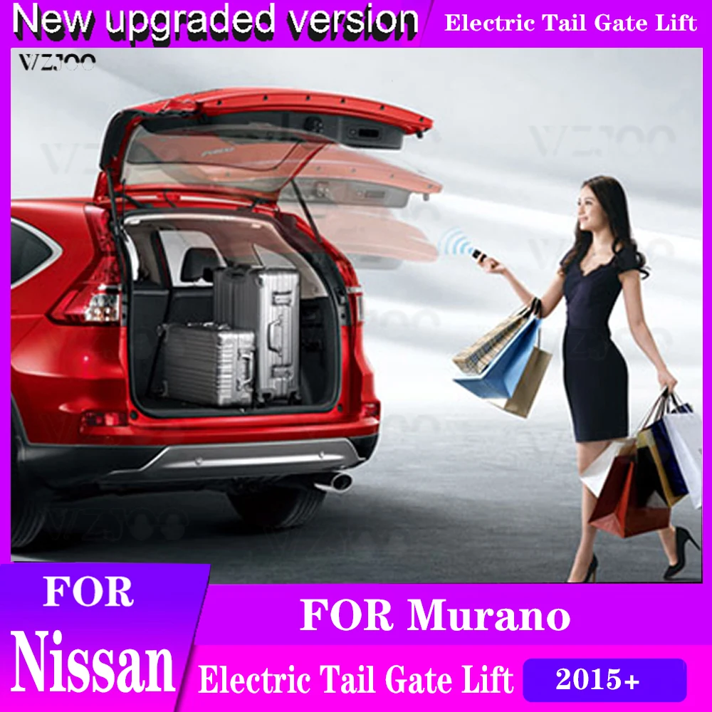 

Умный автоматический Электрический подъемник задних ворот для Nissan Murano 2015 + пульт дистанционного управления, кнопка управления сиденьем, комплект управления высотой без зажима