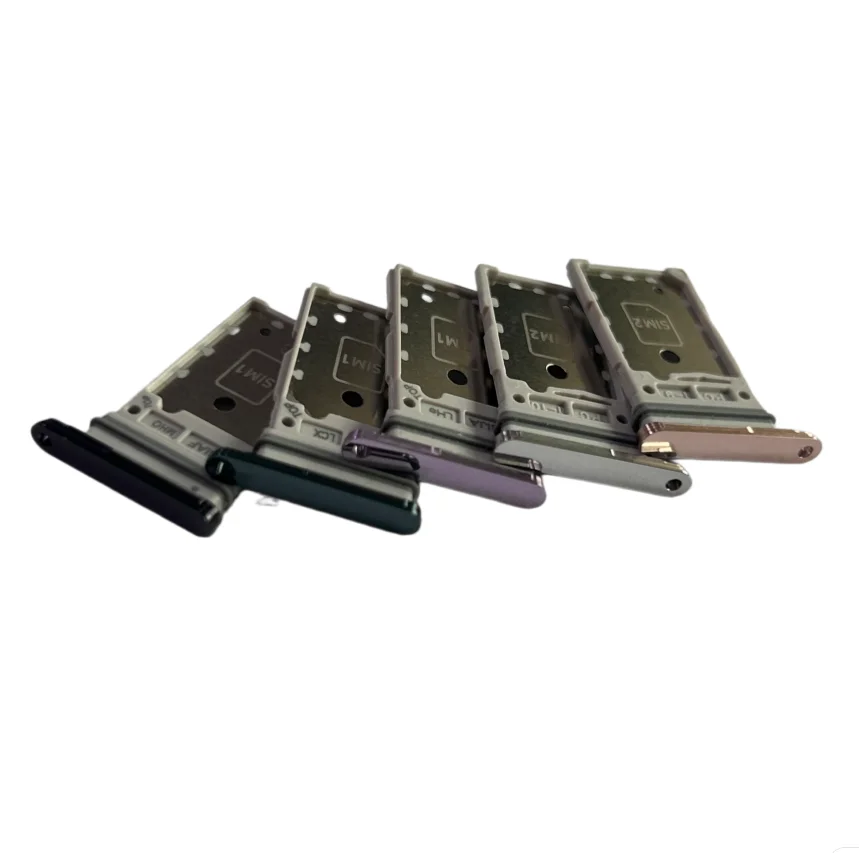Dual Sim Card Tray Slot and SD Holder - 5-Pack Replacement Set