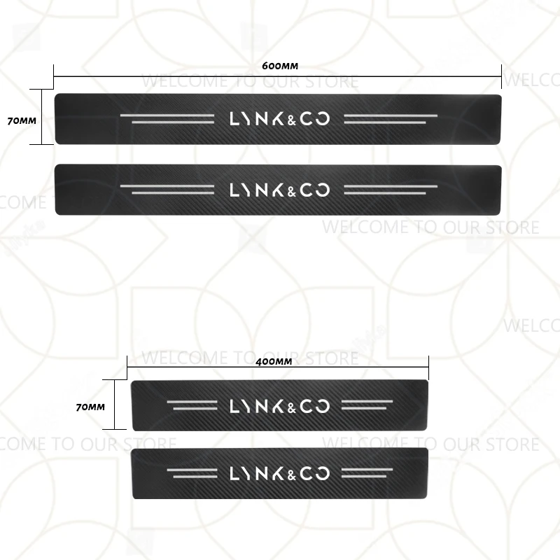 LYNK CO LOGO 4PCS