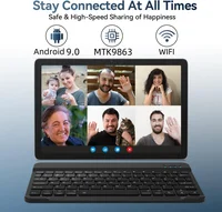 K30 Gift Silicone Case 2GB RAM 32GB ROM 10.1 Inch MTK9863 Android 9.0 Phone Call Tablet PC Quad-Core Front Camera WIFI Sim Cards