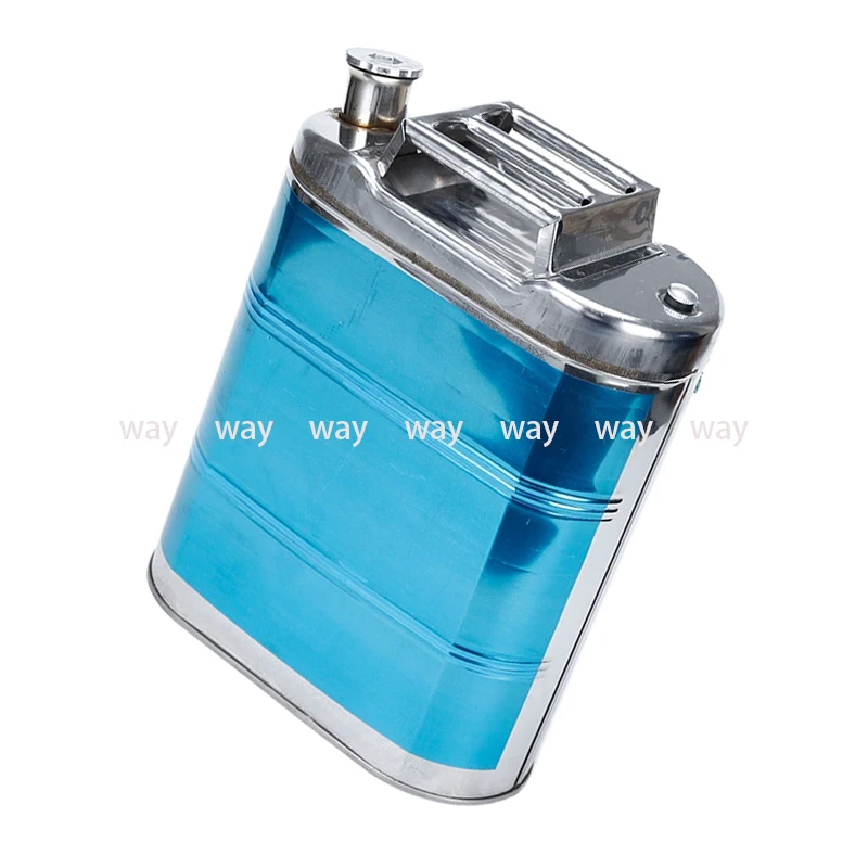 10L 20L Litres 201 Stainless Steel Fuel Tank Petrol Storage Oil Jerrycan Gas Can Car Motorcycle Truck Car Fuel-jugs
