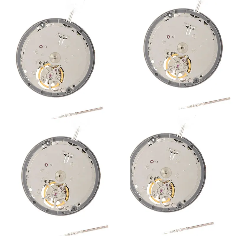 black NH38 Japan Genuine Automatic Mechanical Movement High Accuracy 24 Jewels Mod Watch Replacement NH35A Date at 3:00 watch movement