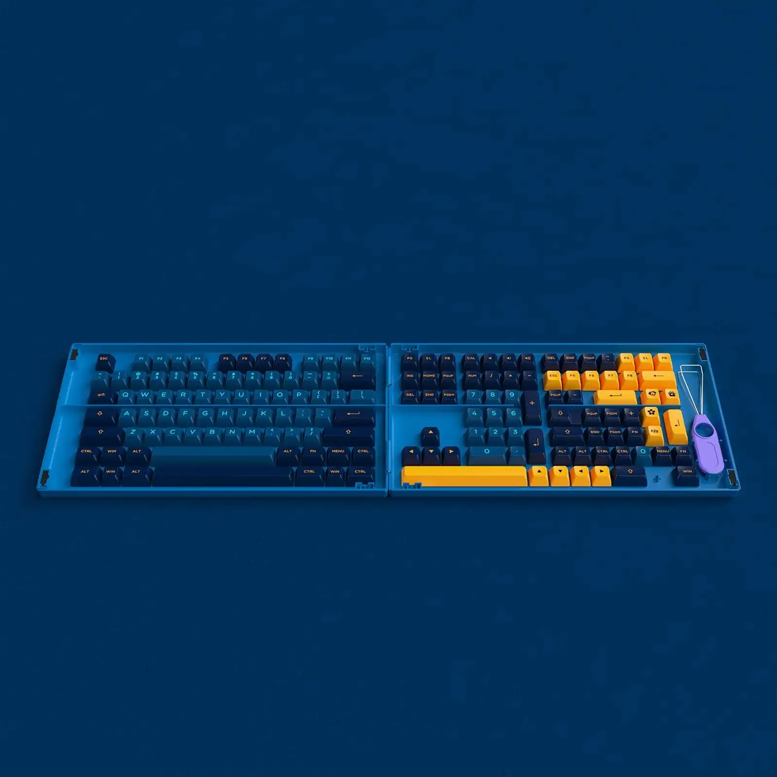 Akko Macaw Keycap Set 199-Key Cherry/ASA Profile Full Keycaps PBT 
