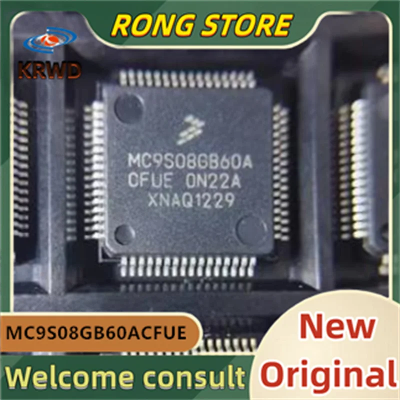 

(3 шт.) mc9s08gb60acwas MC9S08GB60A 9S08GB60 gb60acwas LQFP64 Новый и оригинальный чип IC
