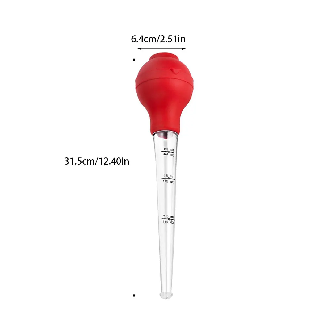 High Temperature Resistant Turkey Baster Kit For Wide Applications Made With Silicone Silica Gel images - 6