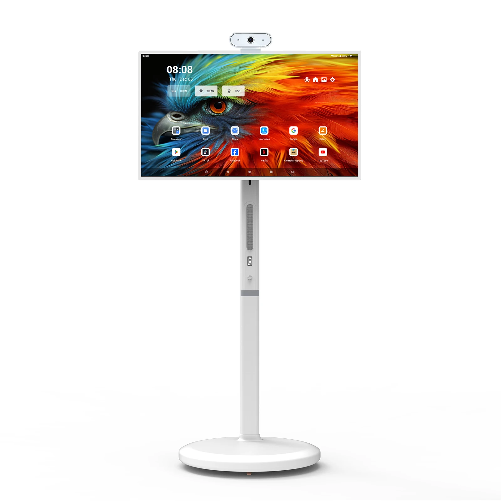 Wholesale 21.5/27/32 Inch Android LED Smart TV Portable for Bluetooth 60Hz Touch Screen Built-in Speaker 6-9 Hour Projection Wh