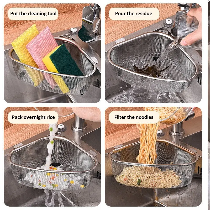 Stainless Steel Sink Drain Basket