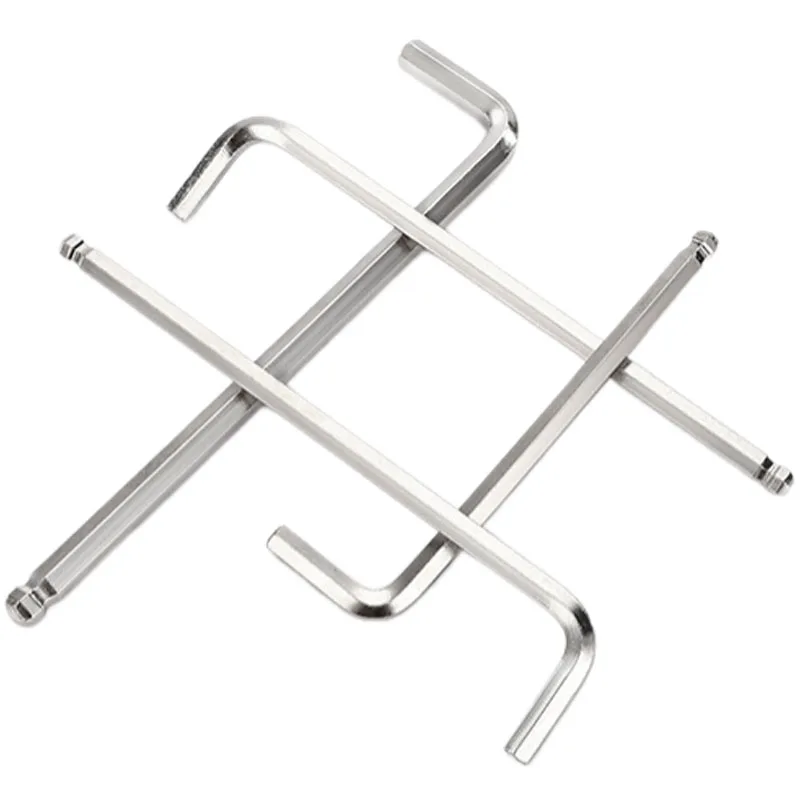 Description Picture 4 of item1Pc Allen Wrench 1.5mm 2mm 2.5mm 3mm 4mm 5mm 6mm 8mm Ball Head Hexagonal Key Wrench L-shaped Spanner Hand Repair Tools