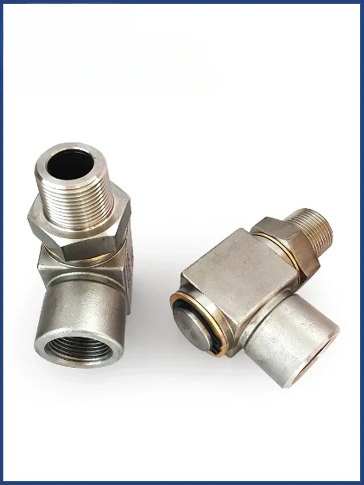 

Hydraulic Rotary Joint Right Angle Pipe Roller 360 Degree Universal High-pressure Rotary Joint