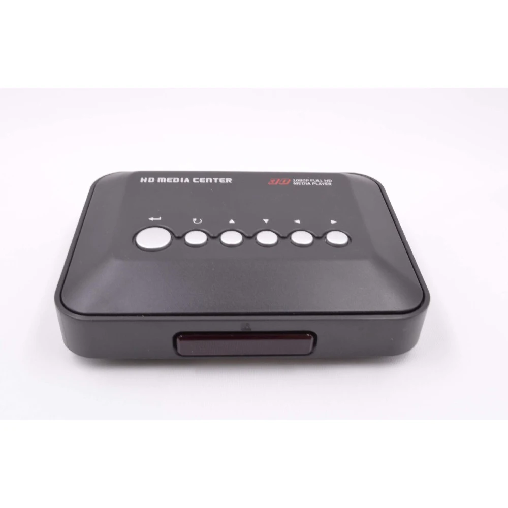 Mini Full HD 1080P H.264 MKV HDD Media Player Center With HDMI-compatible AV VGA USB SD MMC With Remote Controller HDDK3 media player