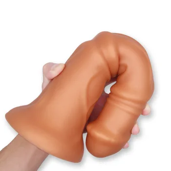 Liquid Silicone Replica Penis Oversized Extra Long Thick Butt Plug Supplies XXL Dildo Sex Toy  Horse Dildo  Dildo for Anal 5