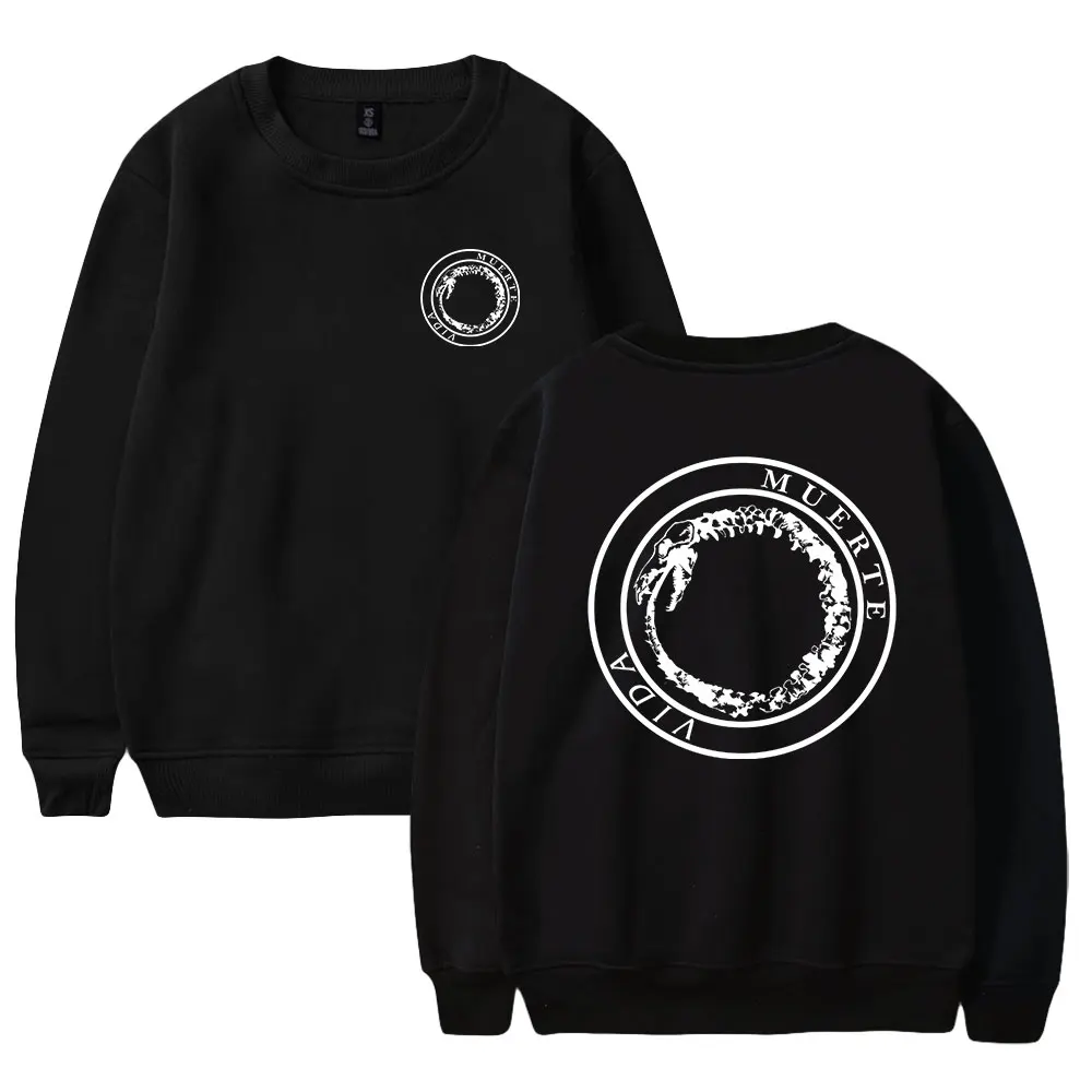 Singer Canserbero Merch Oversized Hoodie Women Men O-neck Long Sleeve Crewneck Sweatshirt Casual Tracksuit Hip Hop Clothing