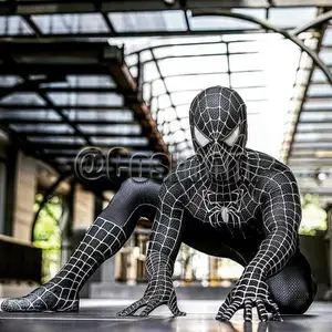 Venom Spider-Man Jumpsuit Spiderman Cosplay Costume Adult/Kids Halloween  Outfit