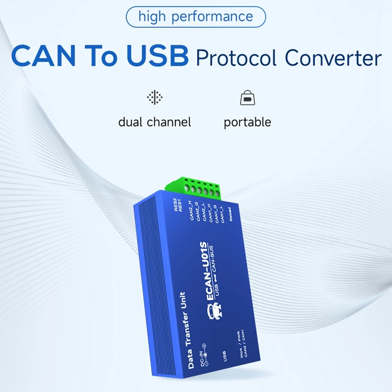CAN to USB 변환기, CAN 2.0 디버거 버스 분석기, CAN-BUS 양방향 송수신기, 휴대용 릴레이
