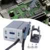 Soldering Station 1KW Lead-free Digital Display Hot Air Gun 110V Temperature 100℃~500℃ 1