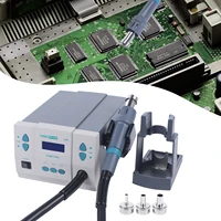 Soldering Station 1KW Lead-free Digital Display Hot Air Gun 110V Temperature 100℃~500℃ 1