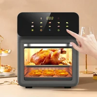 10L Electric Visual Air Fryers Oil-free Automatic Household Kitchen Multifunction Bread Cake Meet Food Baking Oven Deep Fryer 1