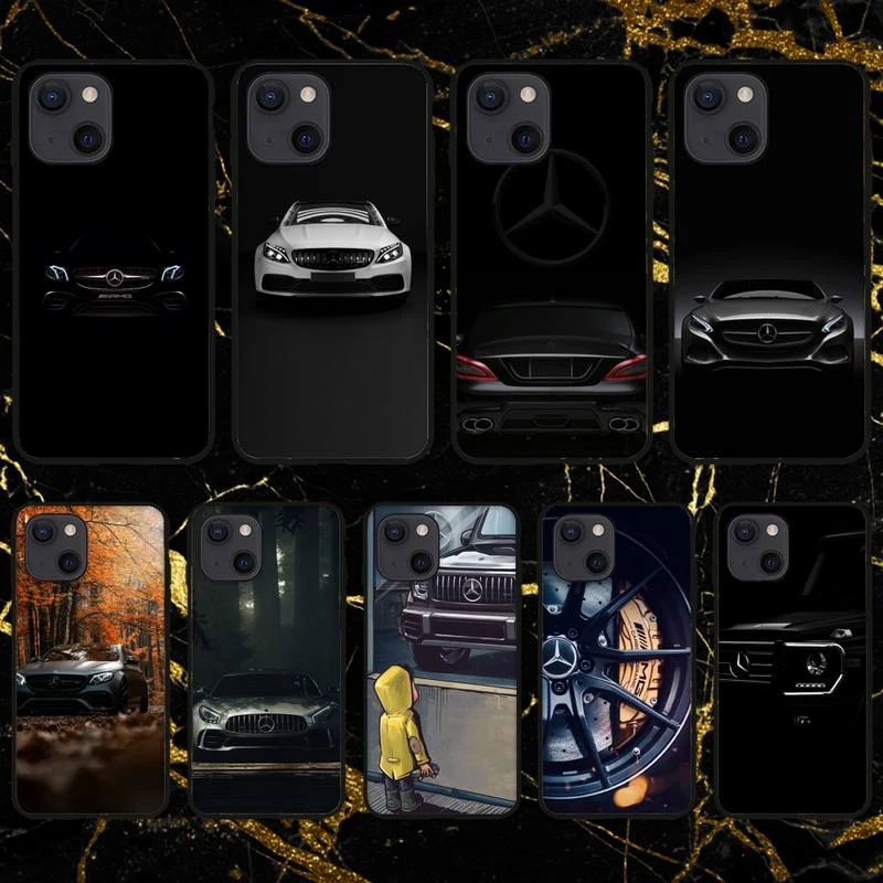 iphone 13 pro max case clear ZORORO Luxury Sport Car Benz-M-Mercedes Phone Case For iPhone 11 12 Mini 13 Pro XS Max X 8 7 6s Plus 5 SE XR Shell case for iphone 13 pro max