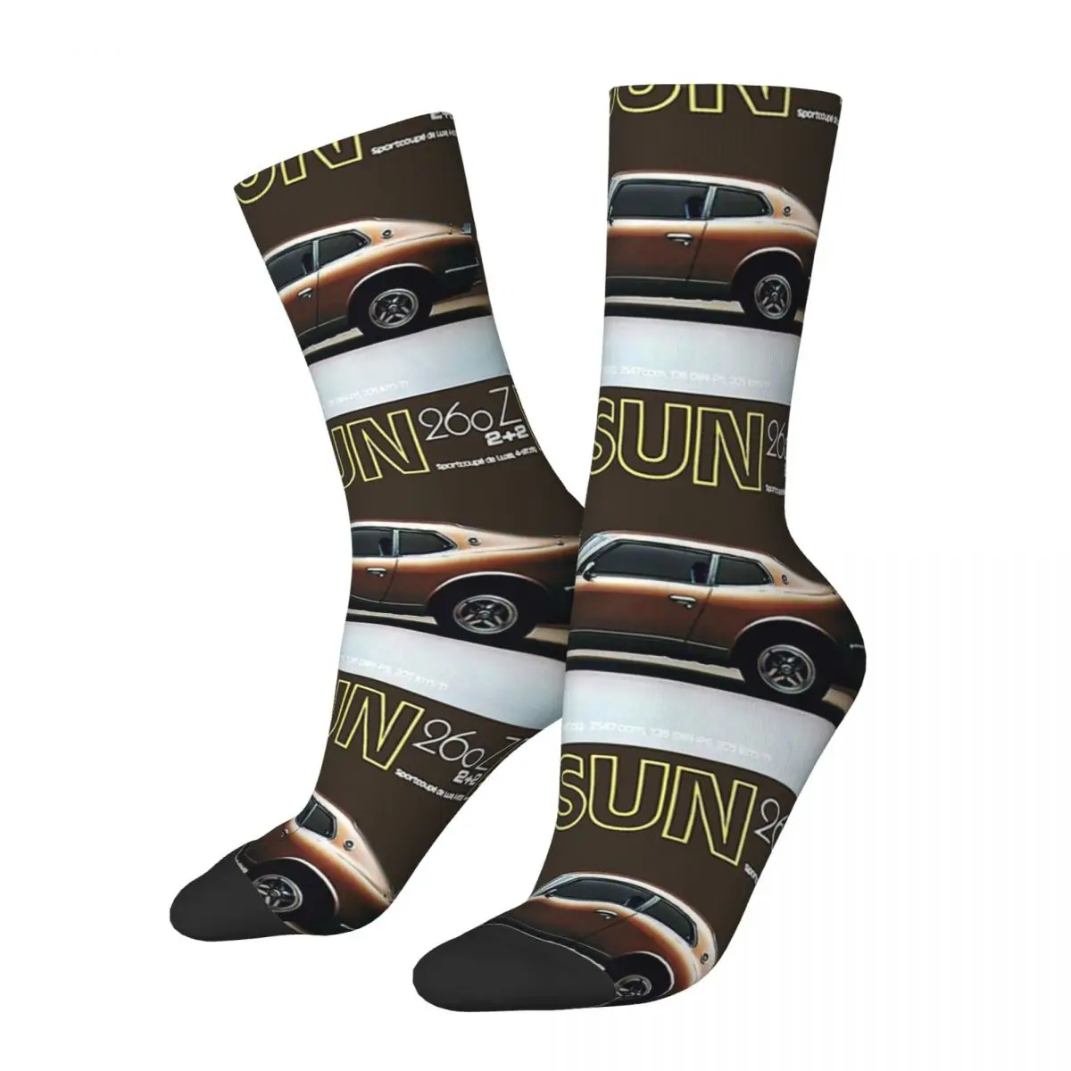 

260 Z 2+2 - BROCHURE Datsun Unisex Winter Socks Cycling Happy Socks Street Style Crazy Sock