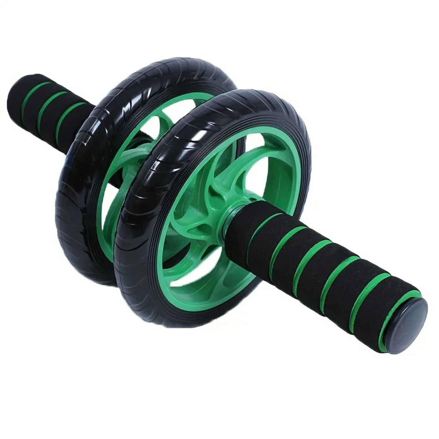 Abdominal Muscle Wheel Double Wheel Healthy Abdominal Slimming Belly Men's and Women's Fitness Equipment Silent Roller