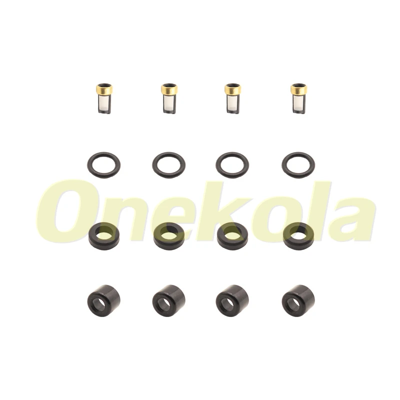 Fuel Injector Seal O-Ring Kit Seals Filters for 2006- Toyota Yaris 1.5L I4 #23250-21040 23209-21040