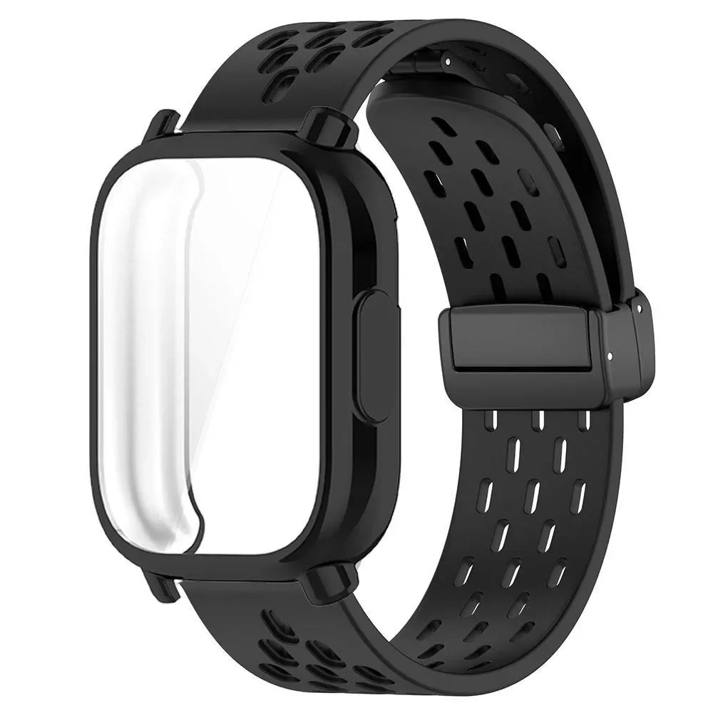 حزام قابل للتنفس + حافظة لساعة Redmi Watch 5 Activ...