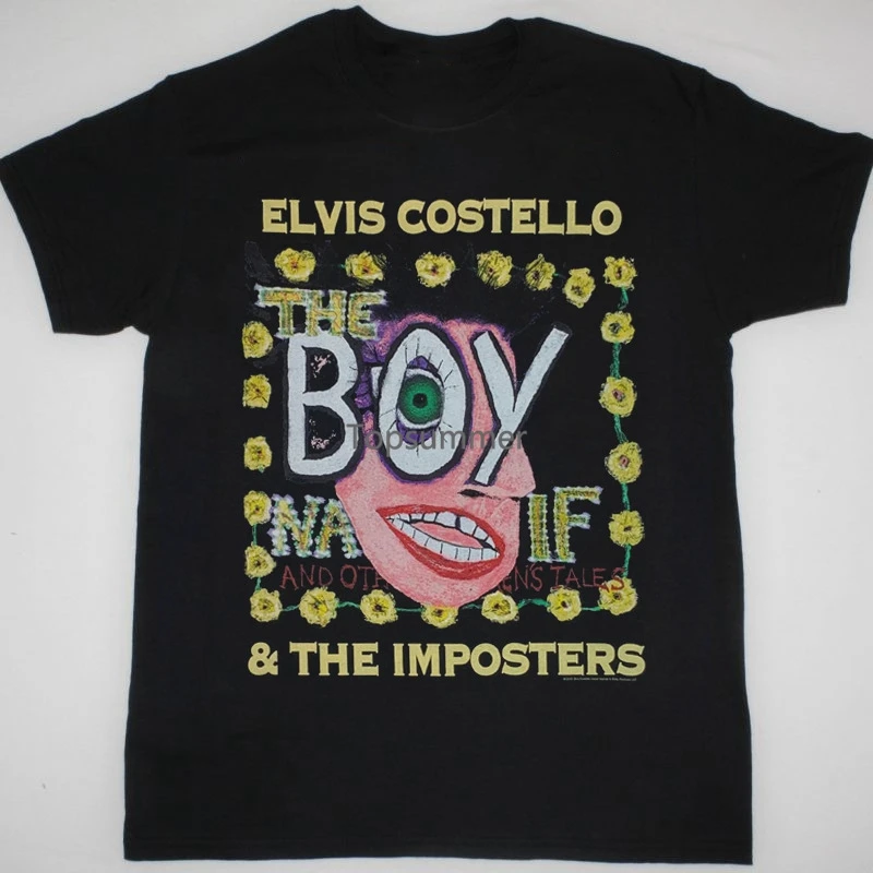 

Elvise Costello - The Boy Named If Tour Gift For Fan Black All Size Shirt Fa590