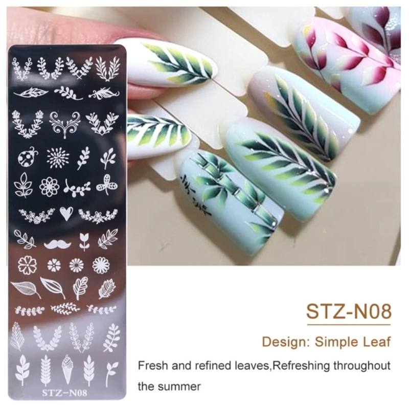 

Stamping Plates Animal Flower Template Plate Art Stencil Tools