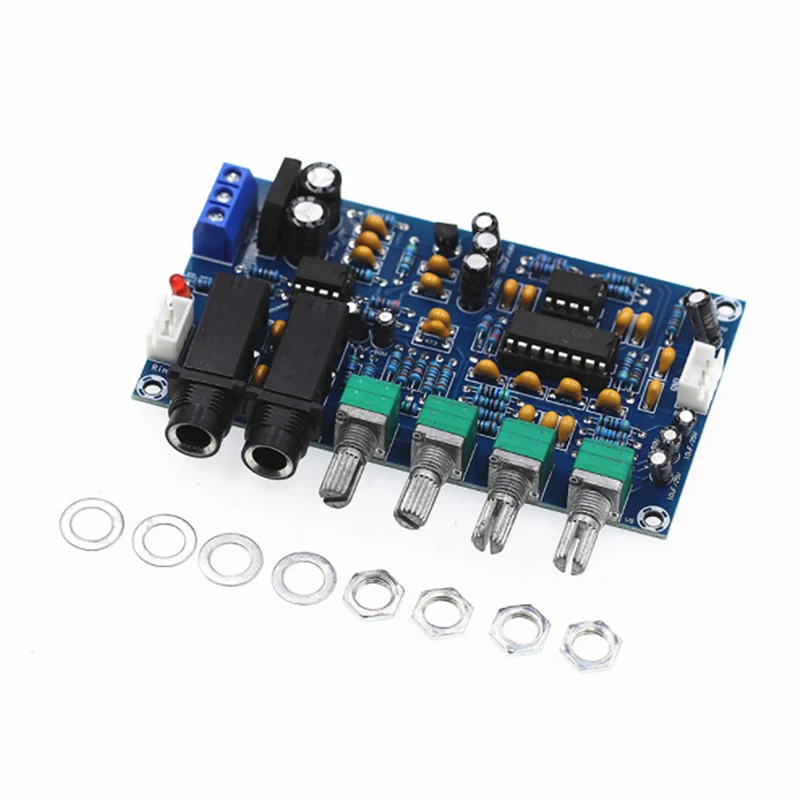 Audio Amplifier Board Audio Reverb Board PT2399 Dual AC12