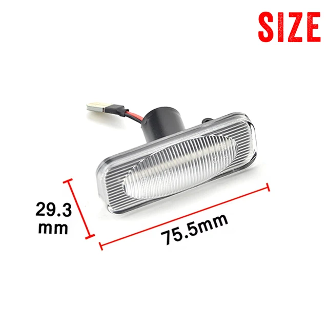 2Pcs=1 set High power SMD LED Side Marker Light. 2. NO warning errors code, no bulb-out warning message, no compute 2